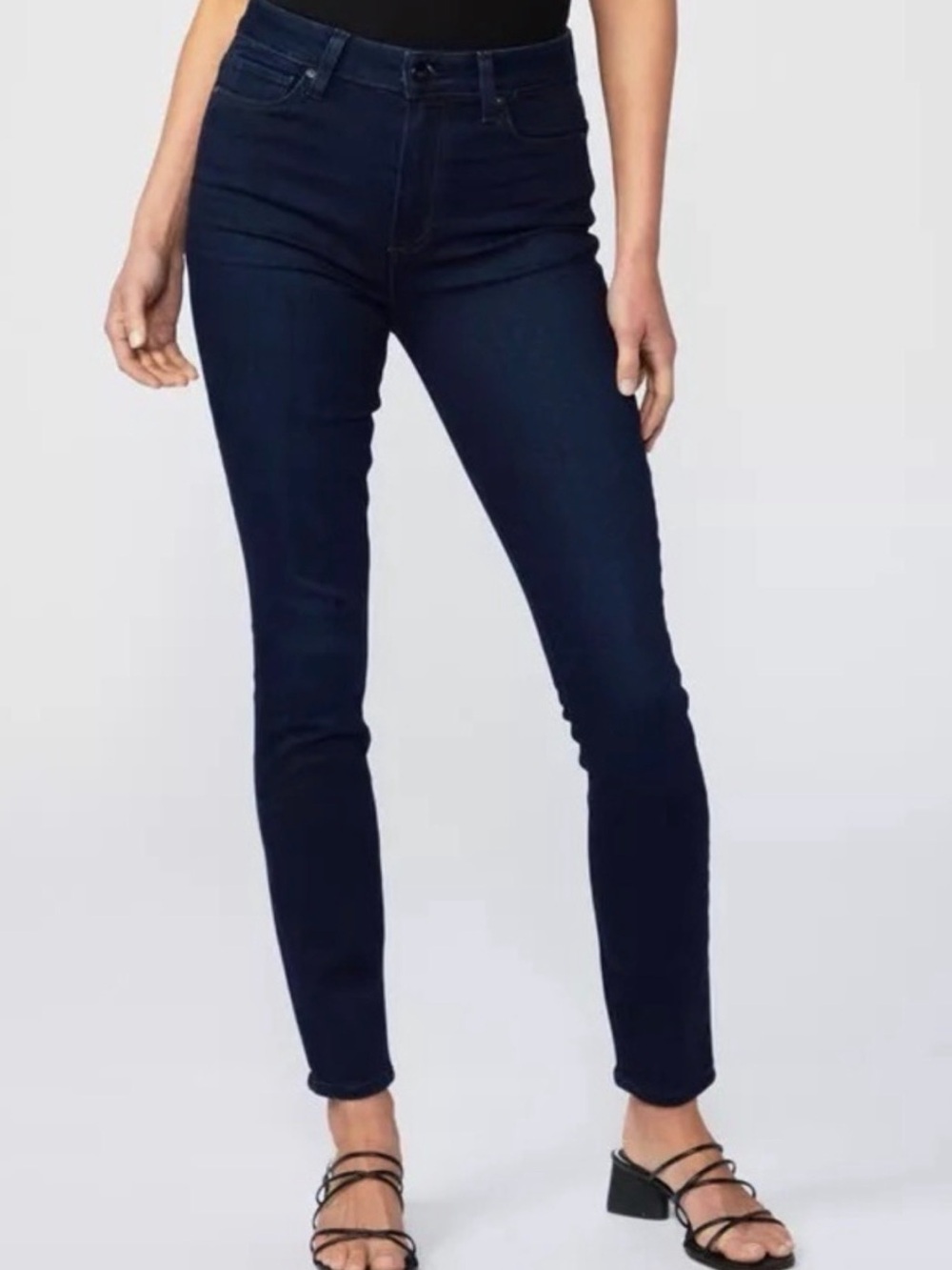 Paige Margot Extra Skinny High-Rise Dark Blue Jeans for Women